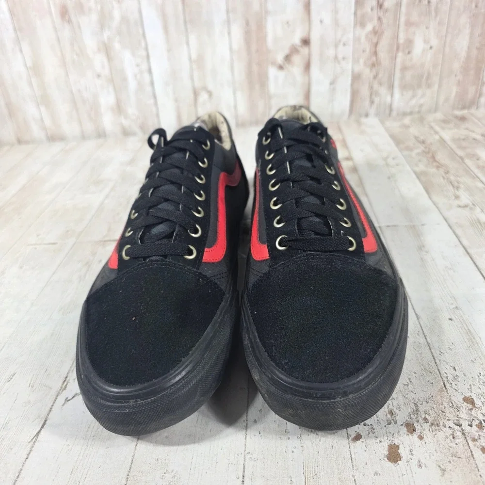 Vans Old Skool‎ SF Vansguard Black Red Rooster Skate Shoes Mens 11.5